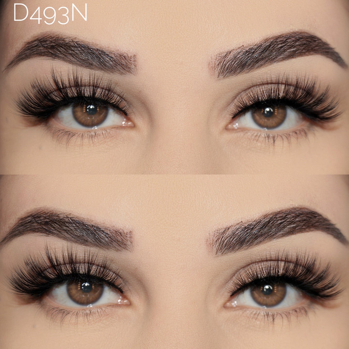 15mm Natural Faux Mink Lashes D493N