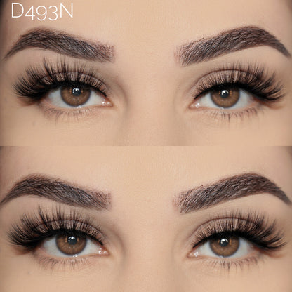 15mm Natural Faux Mink Lashes D493N