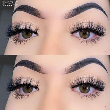 15mm Fluffy Faux Mink Lashes D57-F