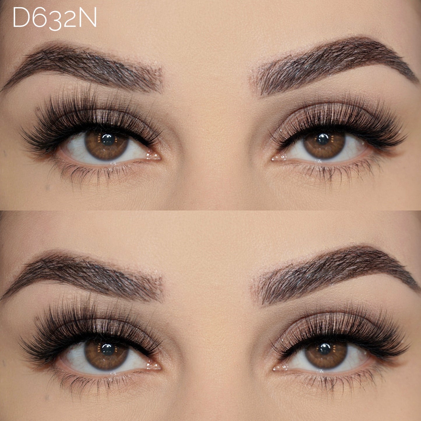 15mm Natural Faux Mink Lashes D632N