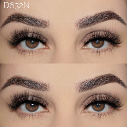 15mm Natural Faux Mink Lashes D632N