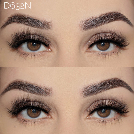 15mm Natural Faux Mink Lashes D632N