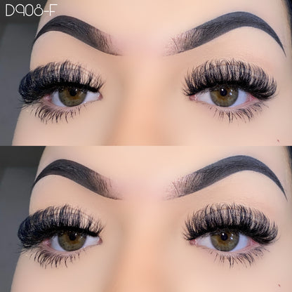 15mm Fluffy Faux Mink Lashes D908-F