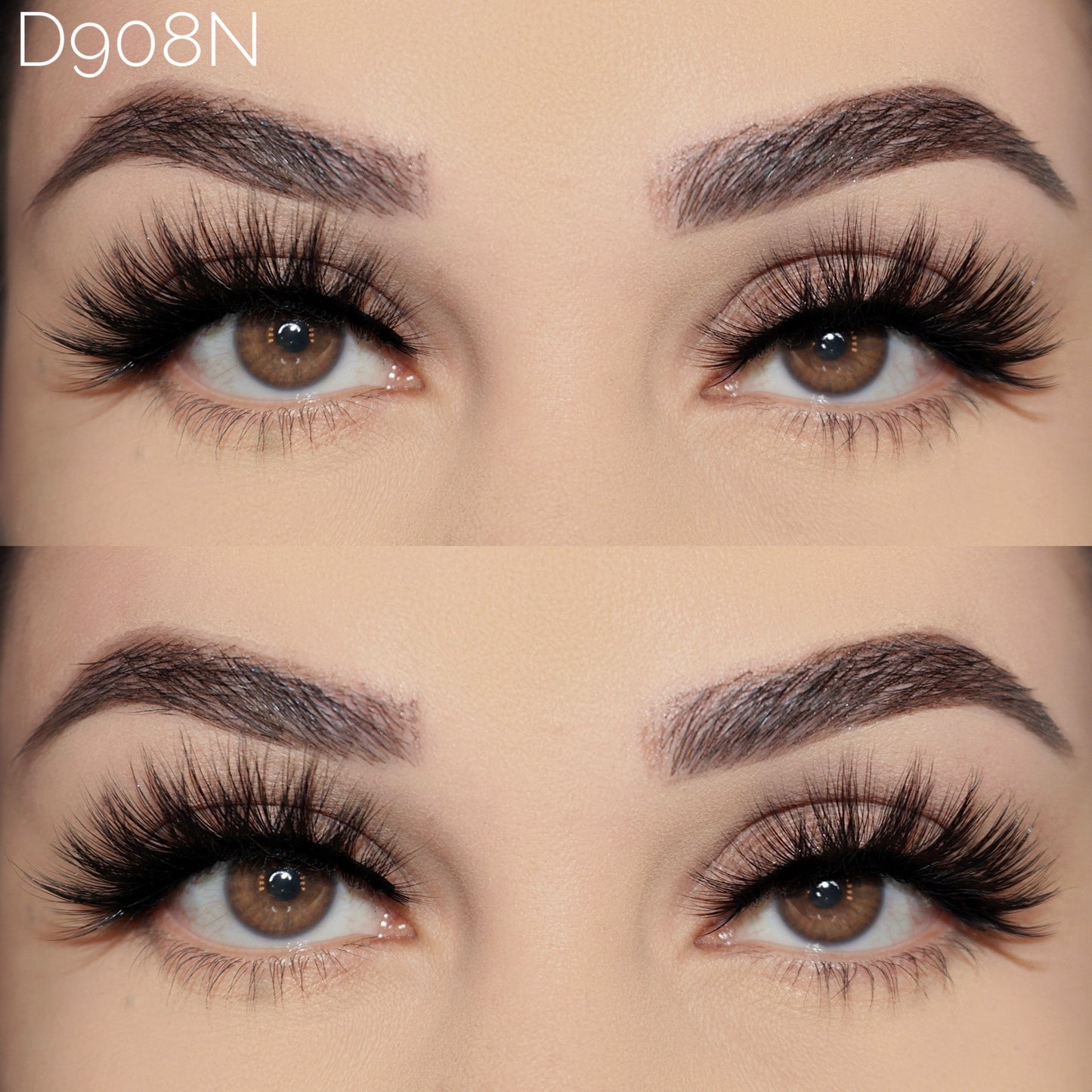 15mm Natural Faux Mink Lashes D908N