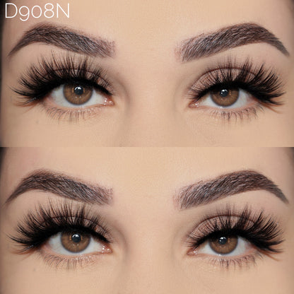 15mm Natural Faux Mink Lashes D908N