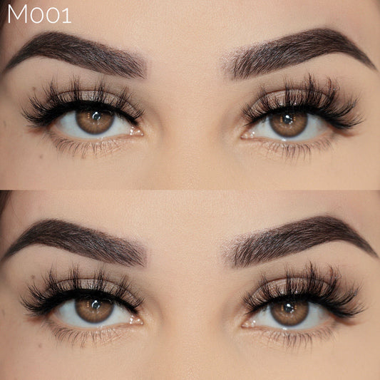 15mm 3D Mink Lashes M001