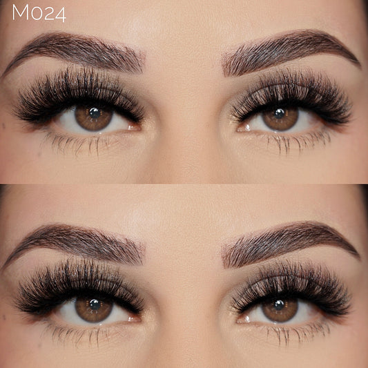15mm 3D Mink Lashes M024