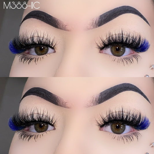 15mm Color Mink Lashes M388-11C
