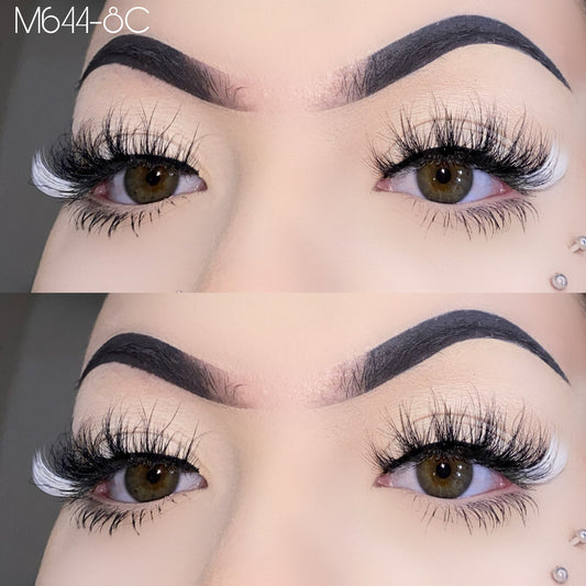 15mm Color Mink Lashes M644-8C
