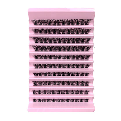 Cluster Lashes 8-16mm Individual Lashes Natural Look D Curl Soft, Lightweight & Reusable