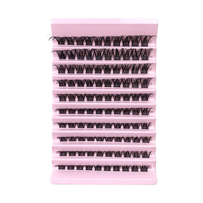 Cluster Lashes 8-16mm Individual Lashes Natural Look D Curl Soft, Lightweight & Reusable