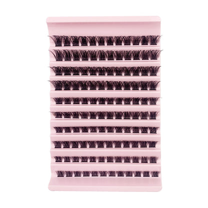 Cluster Lashes 8-16mm Individual Lashes Natural Look D Curl Soft, Lightweight & Reusable