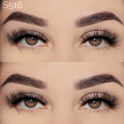 15mm 3D Mink Lashes S516