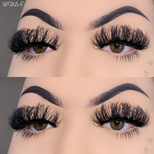 25mm Fluffy Mink Lashes W9XA-F