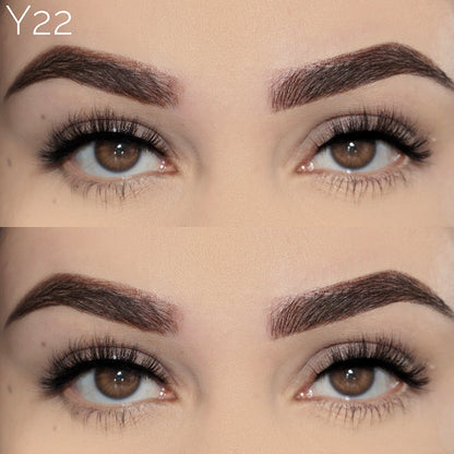 12mm Natural Mink Lashes Y22