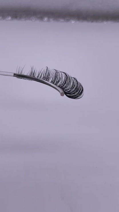 15mm Russian Curl Lashes X033E