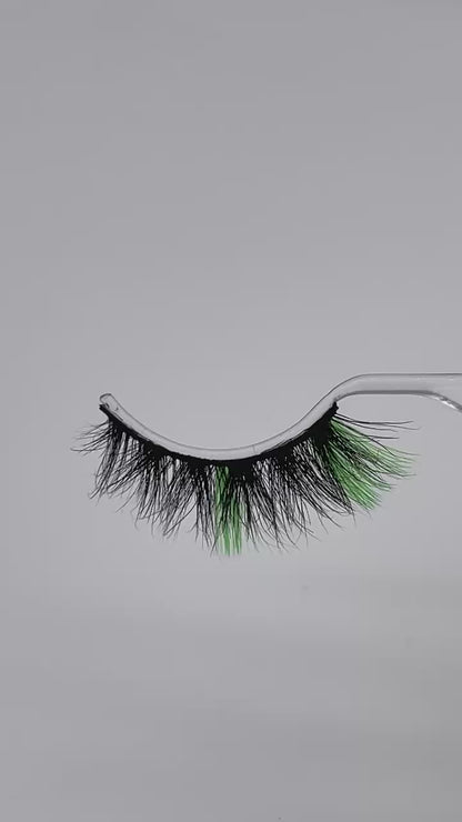 15mm Color Mink Lashes M610-142C