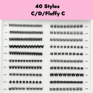 Private Label DIY Cluster Eyelashes Supplier